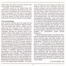 DAME EVA TURNER "Opera Arias and Songs" 7 69791 2