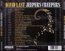 DAVID LAST 'Jeepers Creepers' CDTS 172