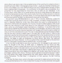 JOHNNY BOND & his Red River Valley Boys - CD AJA 5360