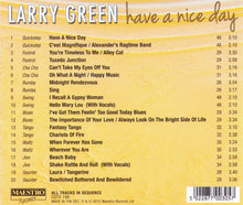 LARRY GREEN "Have a Nice Day" CDTS 198