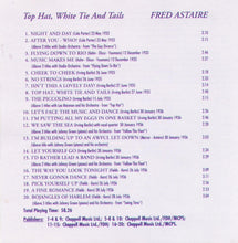 FRED ASTAIRE "Top Hat, White Tie and Tails" CDSVL 184