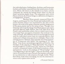 EARL HINES plays Duke Ellington - 2-CD-NW-361/2