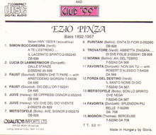 EZIO PINZA - CL-99-12