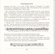 "THE EMBRACE OF FIRE" CD 7022