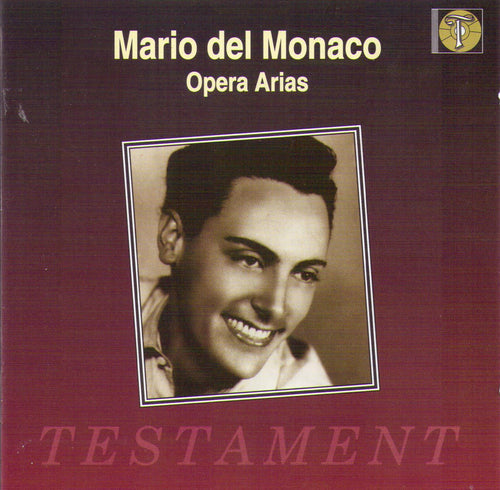 MARIO DEL MONACO - Opera Arias - SBT 1039