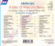 A LITTLE OF WHAT YOU FANCY  CD AJA 5363 5363
