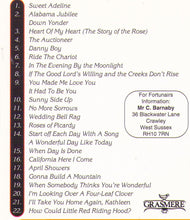 THE BARBER SHOP QUARTET "Sweet Adeline" GRCD 77