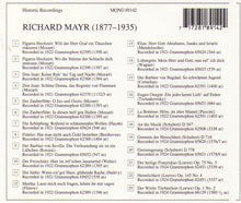 RICHARD MAYR - 89142